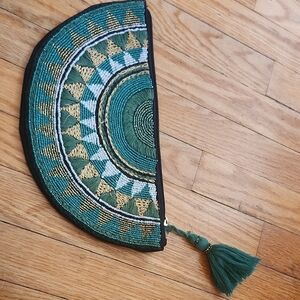 Shiraleah Beaded Zip Pouch